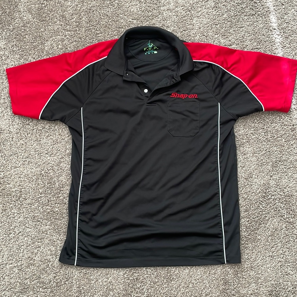 SNAPON polo shirt 100% polyester